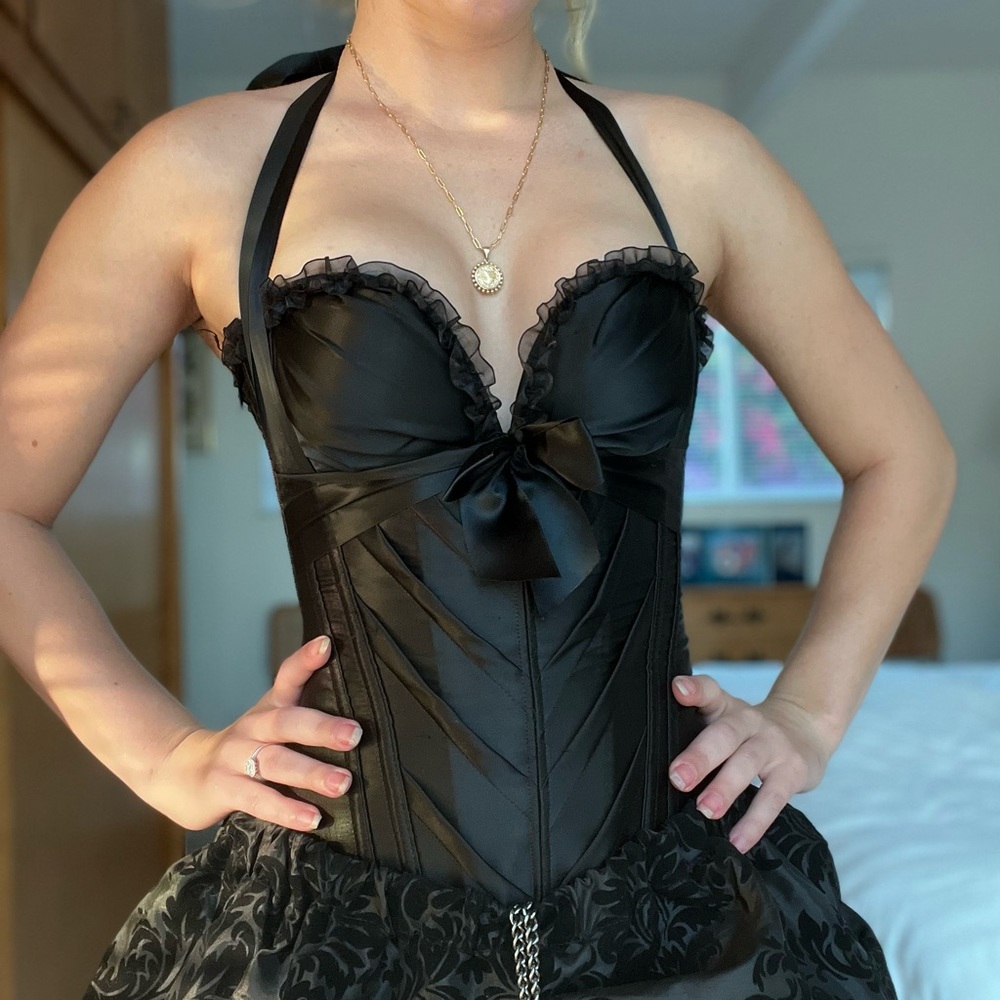 Gothic Silky Corset